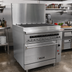 Thumbnail image #2 for Wolf Challenger XL 36-Inch LP Gas Restaurant Range with 36-Inch Charbroiler and Convection Oven