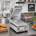 Thumbnail image #2 for Star Pro-Max 2.0 7.5-Inch Single Smooth Cast Iron Countertop Sandwich Grill, 120V