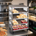 Thumbnail image #2 for Hatco Glo-Ray Countertop Pass-Thru Pizza Warmer with Quad Slant Shelves, 24 x 24-Inch, 2.4 kW