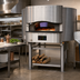 Thumbnail image #2 for Morello Forni PG130 Gas-Fired Round Pizza Oven with 51-Inch Cooking Diameter and Stand Base