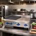 Thumbnail image #2 for Comstock-Castle 42-Inch Countertop Gas Char-Broiler/Griddle Combo
