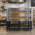 Thumbnail image #2 for Marra Forni Electric Stackable Double-Deck Stone Hearth Deck Oven with 55 x 36 Inch Cooking Surfaces