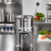 Thumbnail image #2 for Groen TDC/3-10 10 Qt Direct Steam Tabletop Steam Kettle with 2/3 Jacket and Hand Tilt