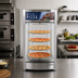 Thumbnail image #3 for KoolMore 12-Inch Floor Model Commercial Heated Pizza Display Warmer with 4 Rotating Racks