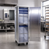 Thumbnail image #2 for New Age Mobile Full-Height Front-Loading Enclosed Aluminum Pan Rack for 38 18