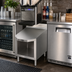Thumbnail image #2 for Krowne Royal Series Underbar Frozen Drink Machine Stand, 18 Inch Wide x 29 Inch Deep, Stainless Steel