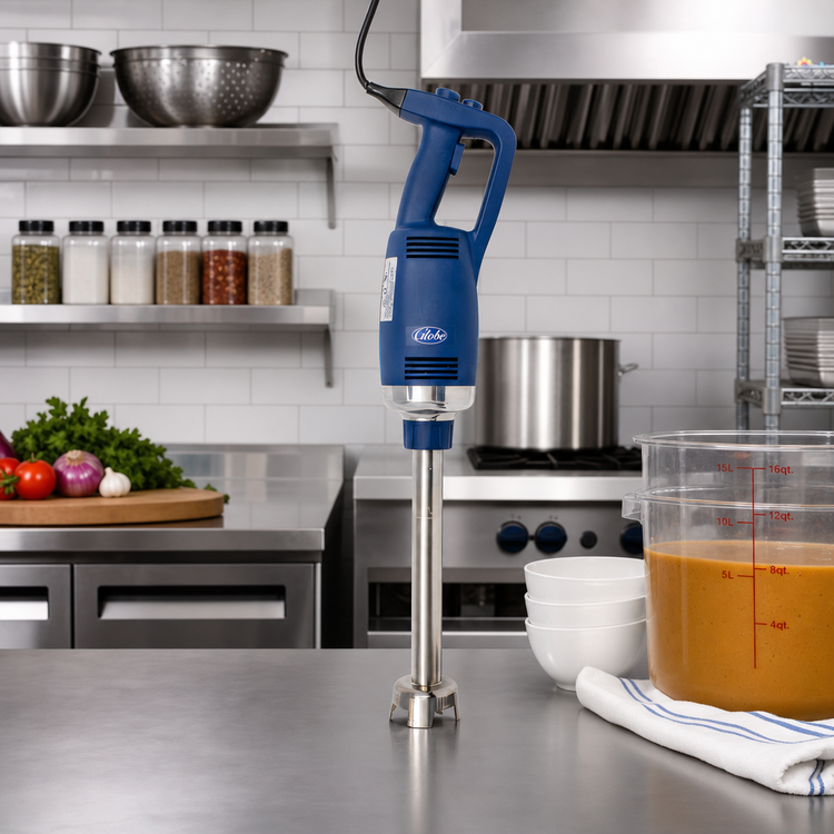 Product image #2 for Globe GIB750-14 Variable-Speed Immersion Blender with 14-Inch Shaft