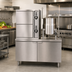 Thumbnail image #2 for Crown SCX-2-6 Two Compartment Convection Steamer with 6 Gallon Kettle and 44