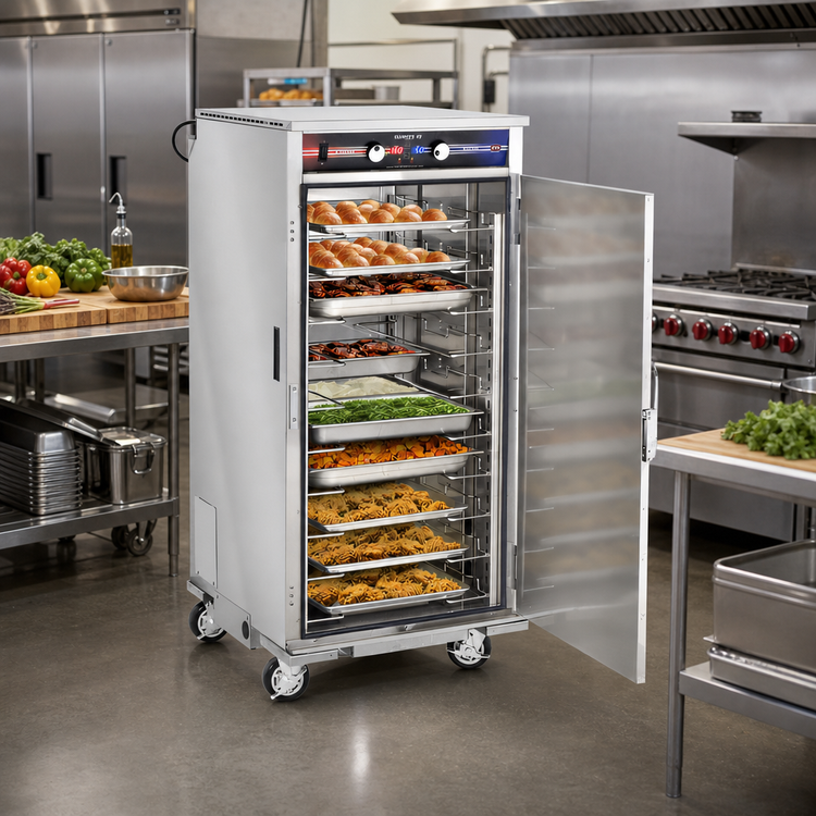 Product image #3 for Clymate IQ Mobile Controlled Venting Heated Holding Cabinet, 10 Full-Size Sheet Pan Capacity