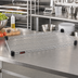 Thumbnail image #2 for Eagle Group Quad-Adjust Reverse Mat Wire Shelf with Built-In Ledges, 48 x 21 Inches, Chrome-Plated