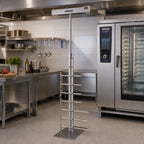 Thumbnail image #2 for RATIONAL 6035.1002 Lamb and Suckling Pig Spit with Holder, for 20 Full-Size Models, Up to 66 lb