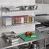 Thumbnail image #3 for New Age Adjustable T-Bar Shelf, 24 x 36 Inches, Aluminum, 900 lb Capacity