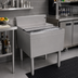 Thumbnail image #2 for Glastender Stainless Steel Underbar Ice Bin with 10-Circuit Cold Plate, 24 x 24 Inches, 85 lb. Capacity