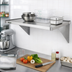 Thumbnail image #2 for Eagle Group 30 Inch x 21 Inch Solid Stainless Steel Shelf with Marine Edge, 600 lb Capacity