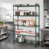 Thumbnail image #2 for Eagle Group Redipak 5-Tier Wire Shelving Unit, 36