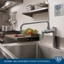 Thumbnail image #2 for T&S Brass Pre-Rinse Add-On Faucet with 12-Inch Swing Nozzle, Lever Handle, and Vandal Resistant Aerator