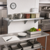Thumbnail image #2 for Eagle Group 36 x 14 Inch Solid Galvanized Steel Shelf with Marine Edge, 600 lb Capacity