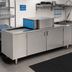 Thumbnail image #2 for Champion CG6 Straight Conveyor Underbar Glass Washer, Low-Temperature Chemical Sanitizing, 72-Inch Cabinet