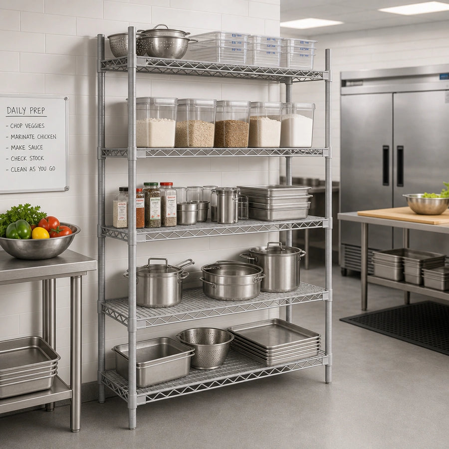 Commercial Kitchen Production Set