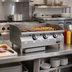 Thumbnail image #2 for RedHots Chef's Line Extra-Deep Countertop LP Gas Griddle, 15 Inch, Thermostatic Controls With Safety Pilots