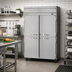 Thumbnail image #2 for Beverage-Air Horizon Series Two-Section Top-Mount Reach-In Freezer, Four Half Solid Doors, 45.2 Cu. Ft.