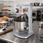 Thumbnail image #2 for DoughXpress BakeryXpress DXP-PM20A 20-Quart Countertop Planetary Mixer, 5-Speed Digital, 30-Minute Timer, #12 Hub