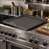 Thumbnail image #2 for Comstock-Castle 4-Burner Lift-Off Steel Griddle for Commercial Ranges