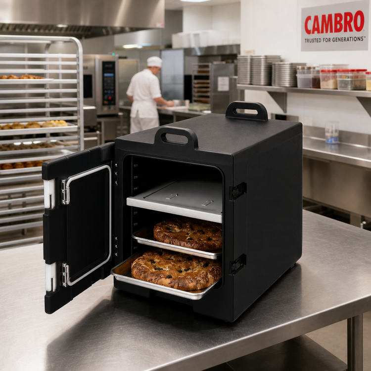 Product image #3 for Cambro Camcarrier® Front-Loading Insulated Carrier for Six 18 x 26 Sheet Pans