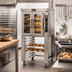 Thumbnail image #2 for Jet-Air Countertop Gas Convection Oven with Steam Injection, 6 Full-Size Pan Capacity