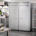 Thumbnail image #2 for Beverage-Air P Series Roll-Thru Two-Section Pizza Holding Cabinet, 72.4 Cu. Ft., Stainless Steel Front & Sides