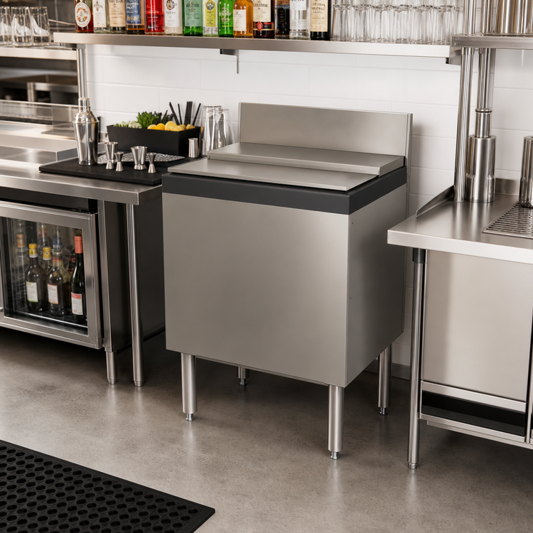 Product image #2 for Top Shelf TS Series Extra Capacity 30-Inch Modular Underbar Ice Bin / Cocktail Unit