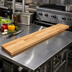 Thumbnail image #2 for John Boos 96 x 8 Inch Steam Table Cutting Board, 1-3/4 Inch Thick, Northern Hard Rock Maple