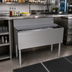 Thumbnail image #2 for Glastender IBA-42 42-Inch Wide Underbar Ice Bin with Sliding Stainless Steel Cover