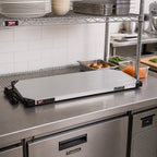 Thumbnail image #3 for Metro Super Erecta® Hot HS1442 42-Inch x 14-Inch Countertop Heated Warming Shelf, Adjustable Thermostat to 200°F, 304 Stainless Steel