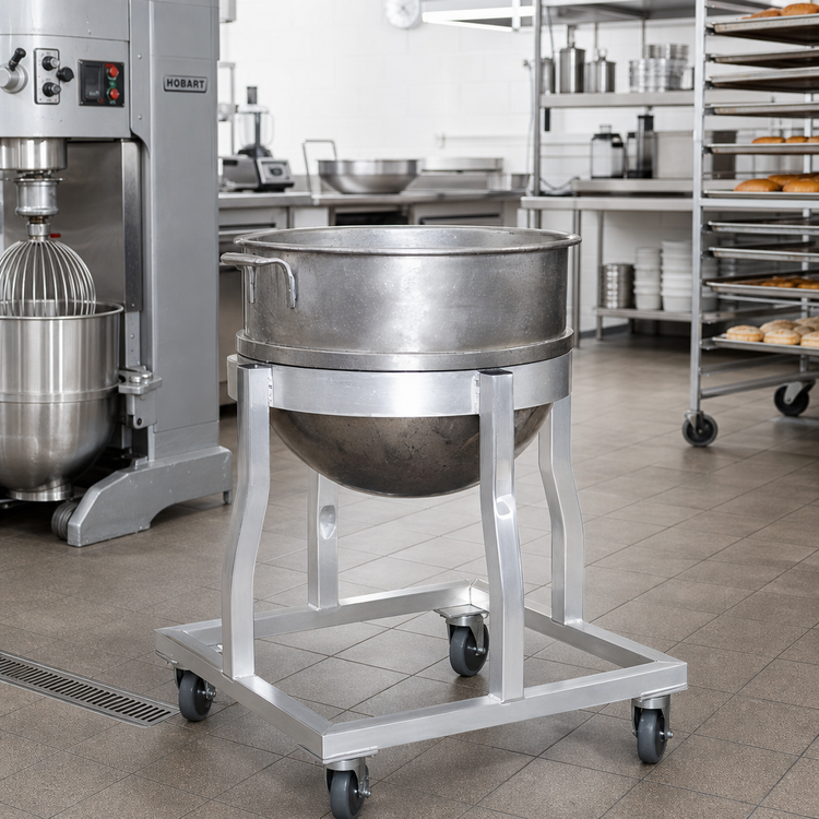 Product image #2 for New Age Aluminum Mixing Bowl Dolly for 140-Quart Bowl