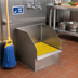 Thumbnail image #2 for Eagle Group Flush Floor-Mounted Stainless Steel Mop Sink with Fiberglass Grating