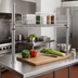 Thumbnail image #2 for Eagle Group 72-Inch x 4-Inch Stainless Steel Wire Shelf Ledge