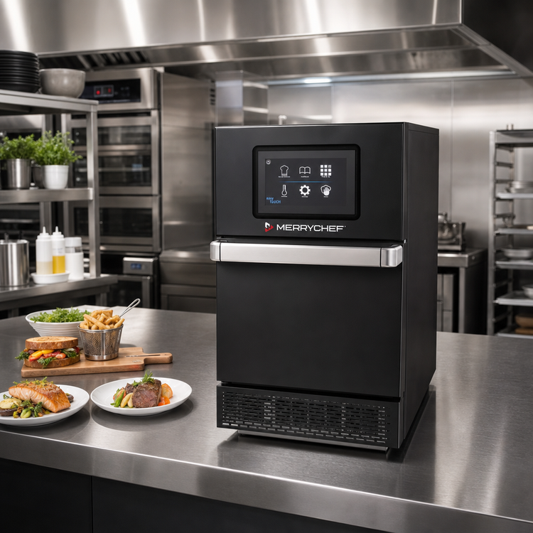 Product image #2 for Merrychef conneX 12 High-Power Ventless Microwave Convection & Impingement Oven, Carbon Black