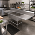 Thumbnail image #2 for John Boos Pro-Bowl 2-Compartment 16-Gauge Stainless Steel Sink with Dual Drainboards and 12-Inch Deep Bowls