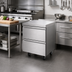 Thumbnail image #2 for Delfield 27-Inch One-Section Two-Drawer Self-Contained Undercounter Freezer Base