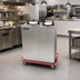 Thumbnail image #2 for Enclosed Unheated 2-Silo Mobile Plate Dispenser Cart for 12-Inch Round Plates