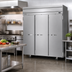 Thumbnail image #2 for Beverage-Air Horizon Series Three-Section Top-Mount Reach-In Refrigerator with Solid Doors
