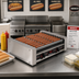 Thumbnail image #2 for Nemco Roll-A-Grill® 75 Hot Dog Roller Grill with Digital Temperature Readout, 16 GripsIt Rollers