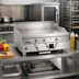 Thumbnail image #2 for Garland Master CG-24R 24-Inch Countertop Gas Rear Drain Production Griddle