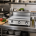 Thumbnail image #2 for Ultra-Max 36-Inch Countertop Gas Griddle with Manual Controls and Polished Steel Plate