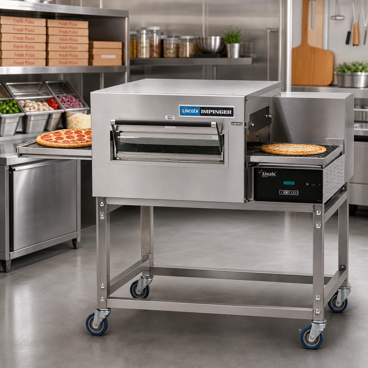 Product image #2 for Lincoln Impinger II 1100 Series Single Stack Gas Conveyor Oven Package with FastBake Technology