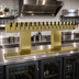 Thumbnail image #2 for Glastender 16-Faucet Air-Cooled Double-Column Bridge Draft Dispensing Tower, Countertop, Polished Brass