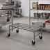 Thumbnail image #2 for EagleGard Mobile Wire Dunnage Rack, 36 x 24 x 14 Inches, 800 lb. Capacity