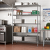 Thumbnail image #2 for Eagle Group Valu-Master 5-Tier Stationary Wire Starter Shelving Unit, 60W x 24D x 74H, Pewter Gray Epoxy