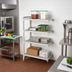 Thumbnail image #3 for Cambro Camshelving Premium 4-Shelf Vented Add-On Polymer Shelving Unit, 21 x 30 x 72 Inches